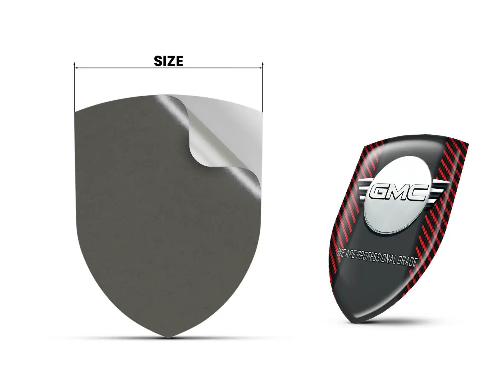GMC Autoaufkleber Robust Universal Anpassbar